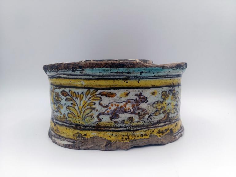 Encrier pique-plume de Talavera