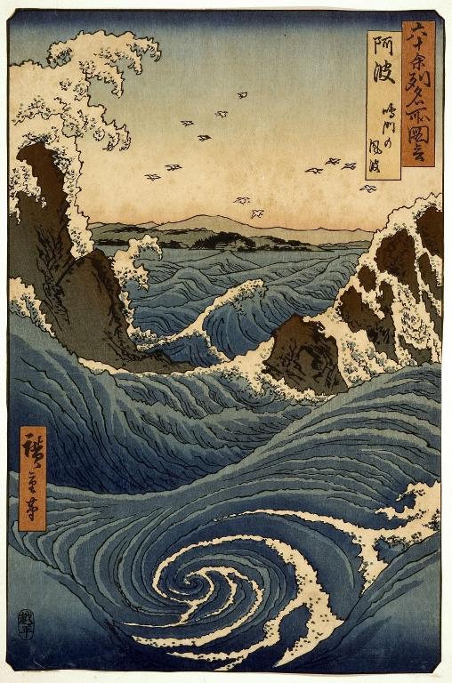 Les tourbillons de Naruto à Awa