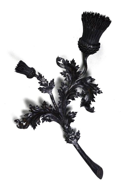 Chardon des Alpes en fer