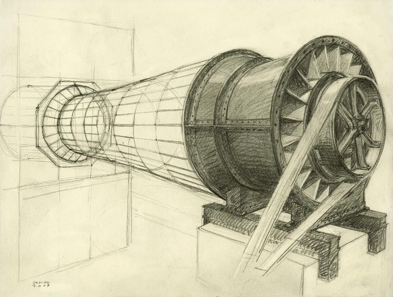 Turbine de la soufflerie Eiffel, Paris