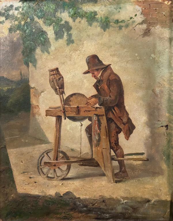 Le vieux rémouleur du Queyras