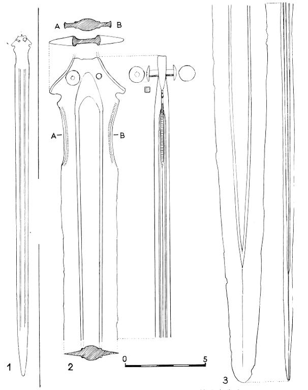 Epée en bronze de Monêtier-Allemont