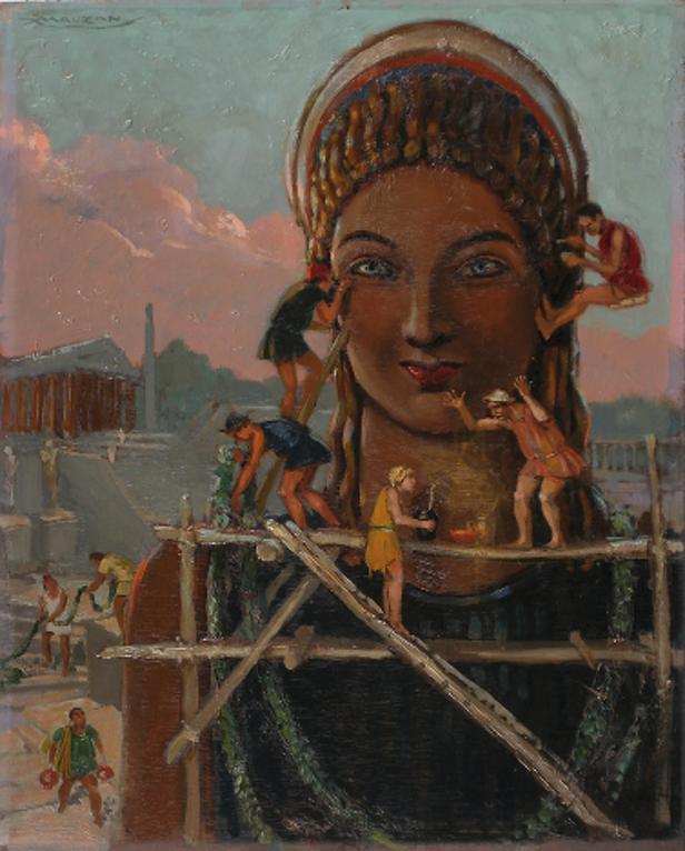 Matin de fête à Délos