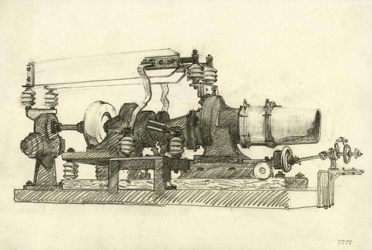 Résonateur électrique, musée des Arts et Métiers, Paris