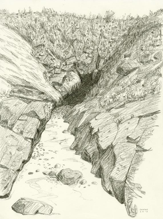Paysage faille (n°1), Côtes d'Armor