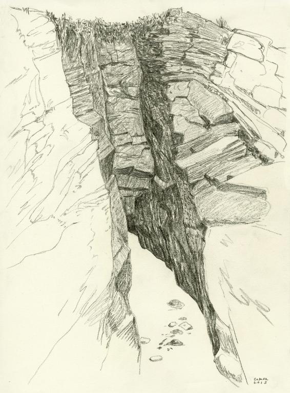 Paysage faille (n°3), Côtes d'Armor