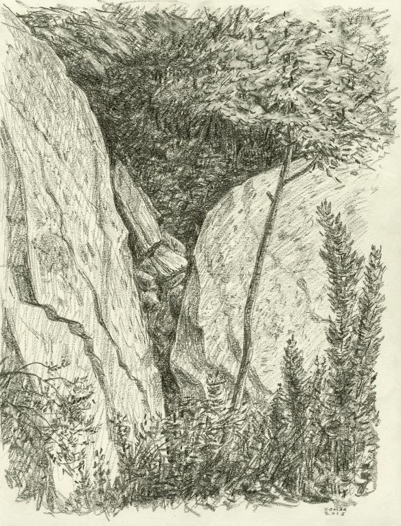 Paysage faille (n°4), Cap Corse