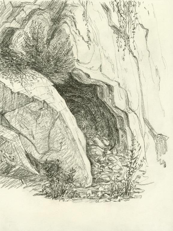 Paysage faille (n°5), Cap Corse