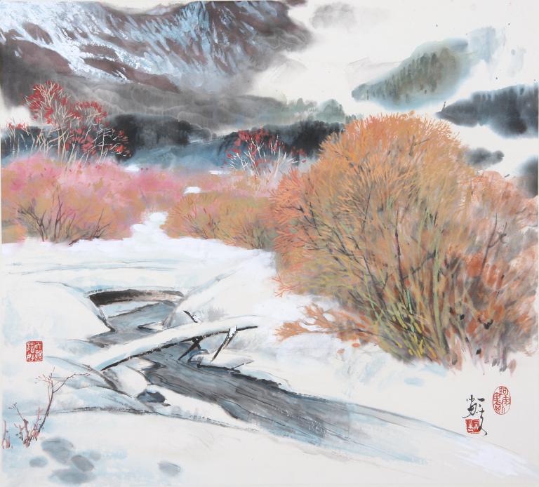 Le Laus sous la neige