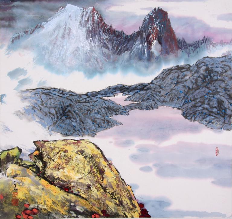 L'Aiguille Verte et l'Aiguille du Dru